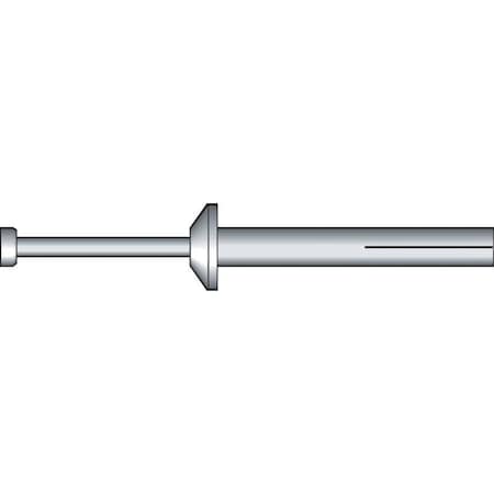 Hillman Nail Drive Anchor, 1/4" Dia., 2" L, Zinc Plated, 6 PK 9406